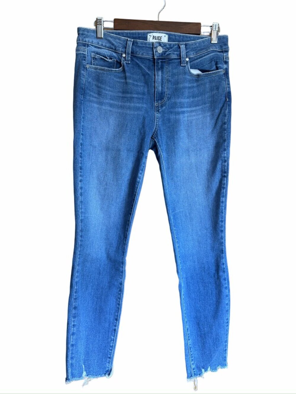 Paige Verdugo Ankle Distressed Hem Size 30